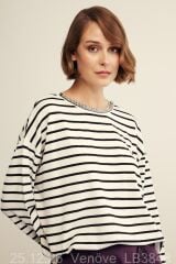 VENÖVE MYLES BLUZ ÇİZGİLİ