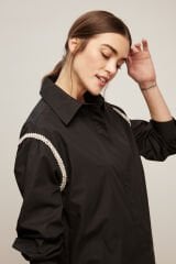 VENÖVE SARAH GÖMLEK SİYAH