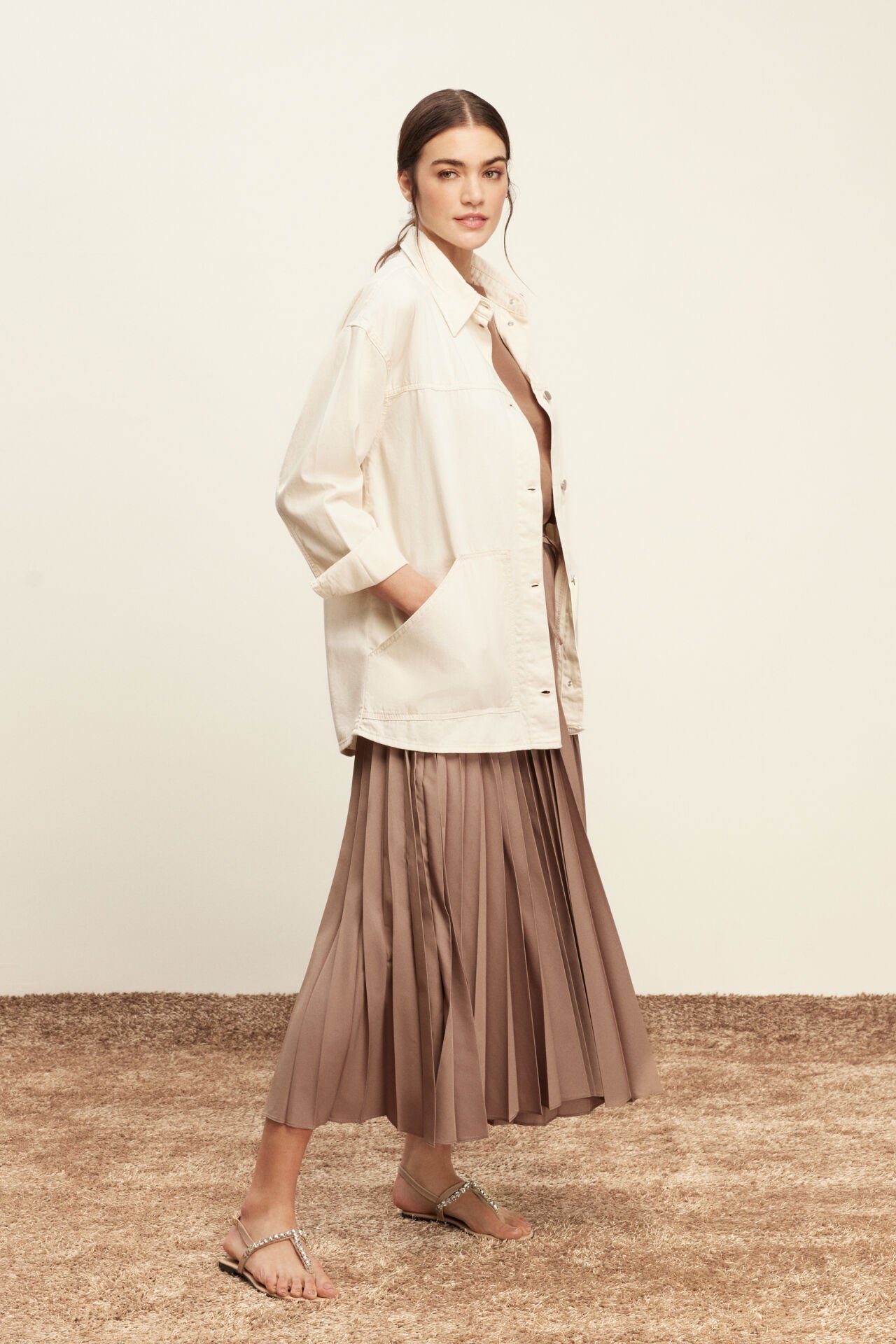 VENÖVE TESSA CEKET BEYAZ