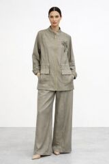 NUSS İŞLEMELİ TAKIM YEŞİL