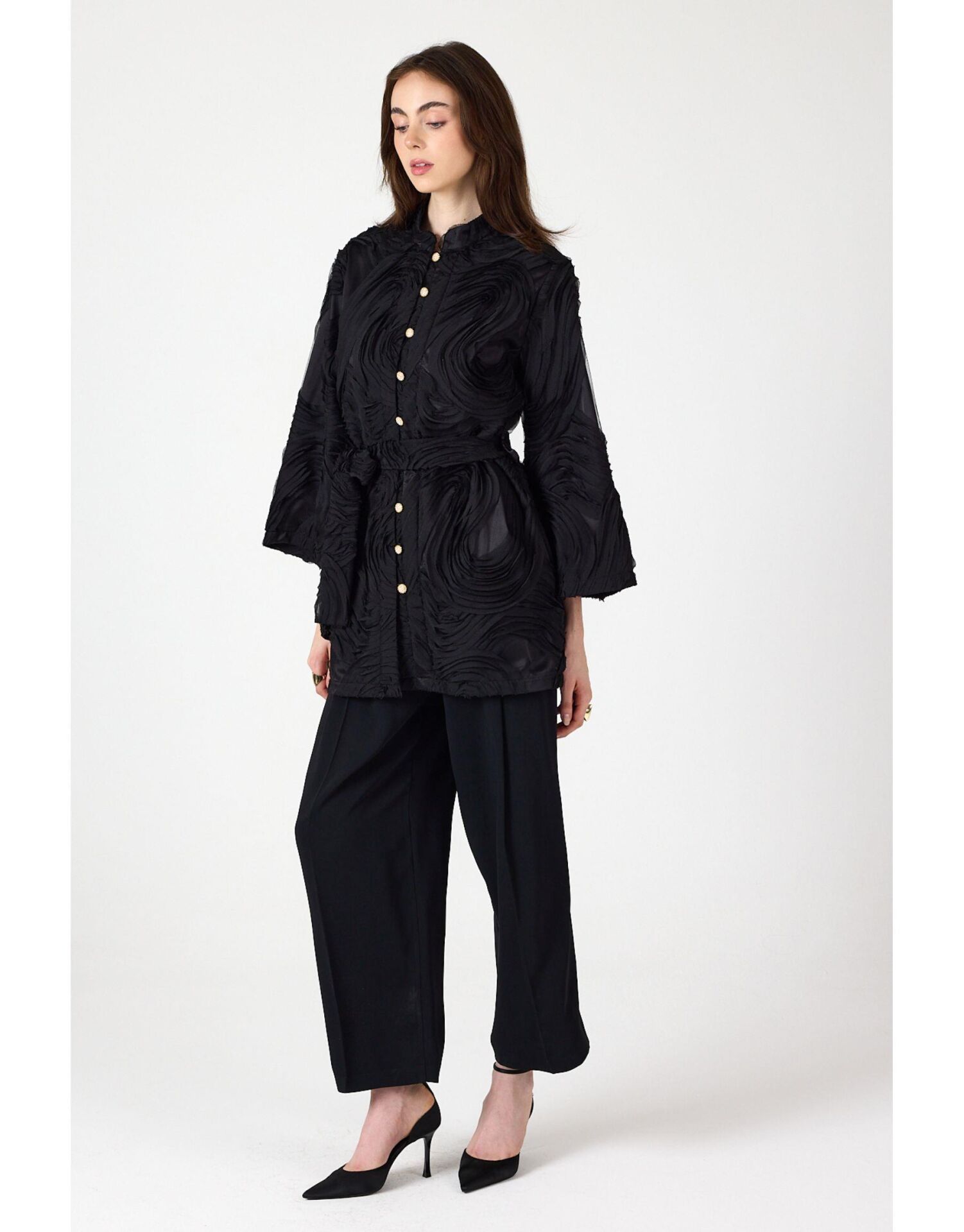 SELVİ ÇETİN ÜÇ BOYUTLU CEKET