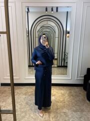 MSM SATİN GRACE ETEKLİ TAKIM LACİ