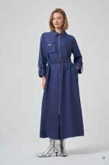 NUSS MAVİ ELBİSE