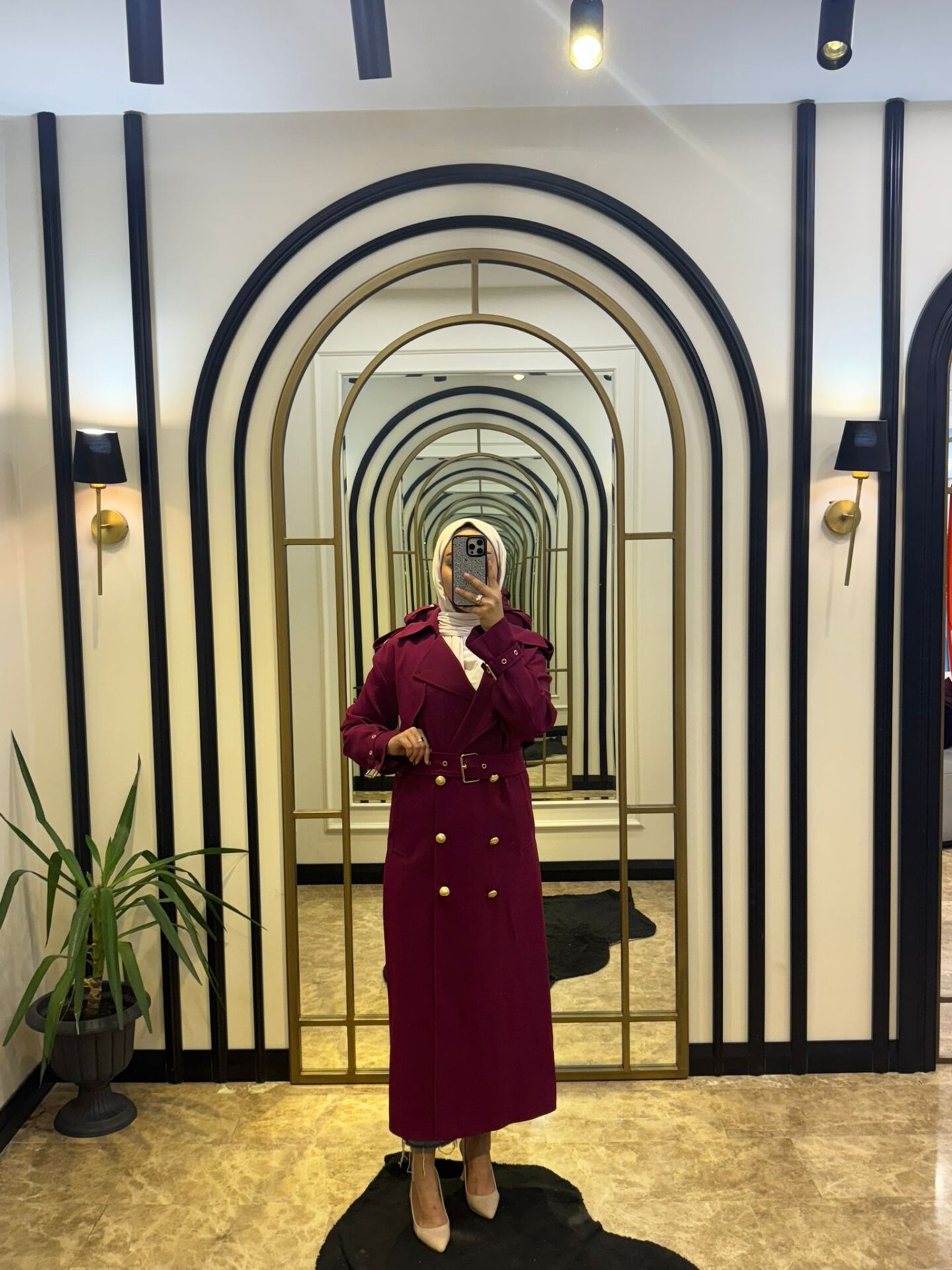 MSM ROSE TRENÇKOT BORDO