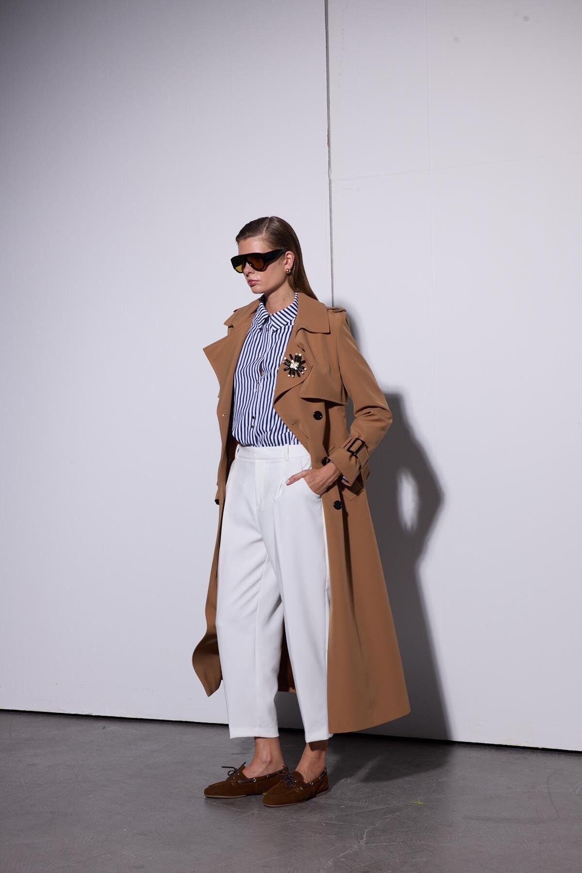 MSM ÇİZGİLİ MAVİ GÖMLEK