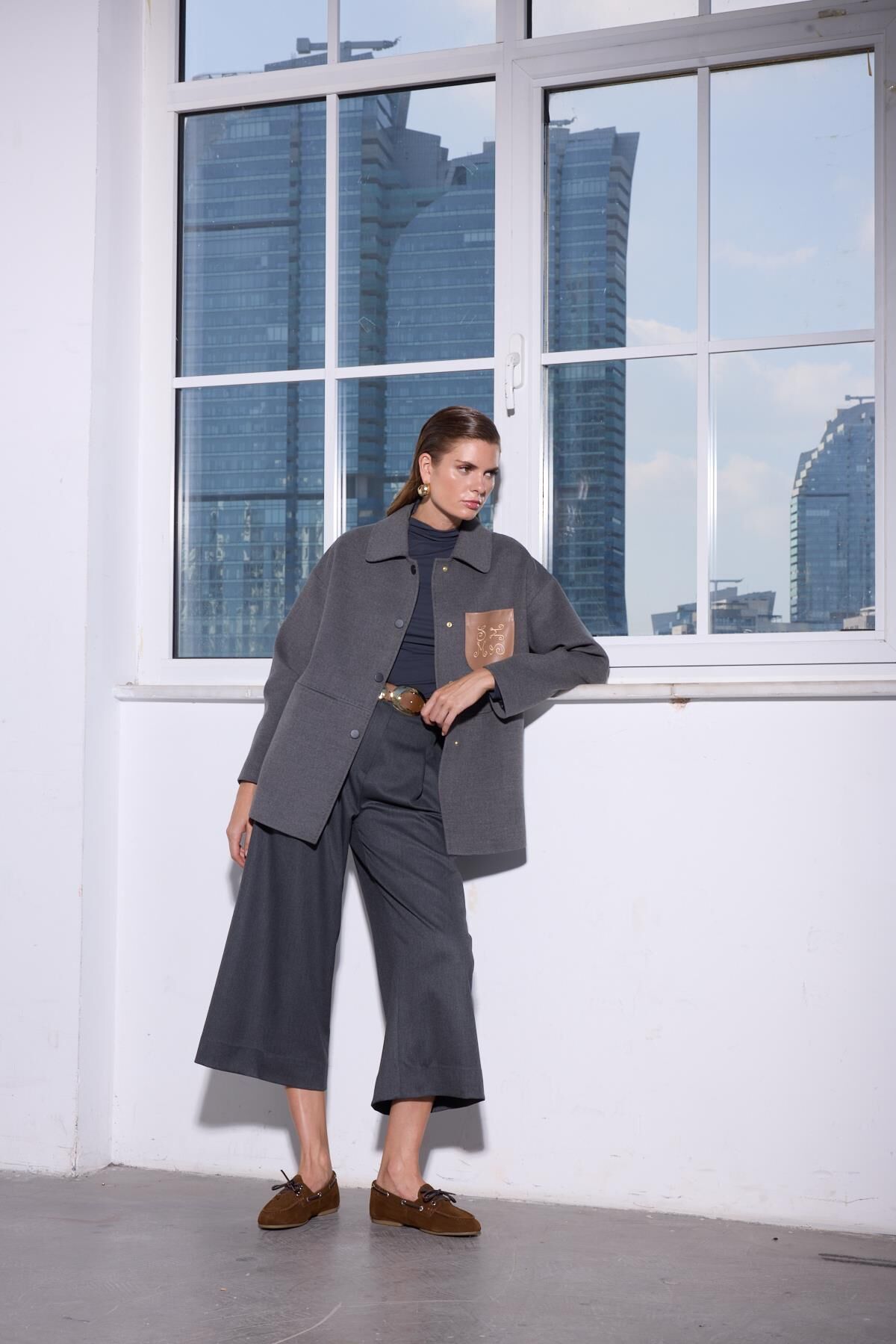 MSM MİRA PANTOLON GRİ