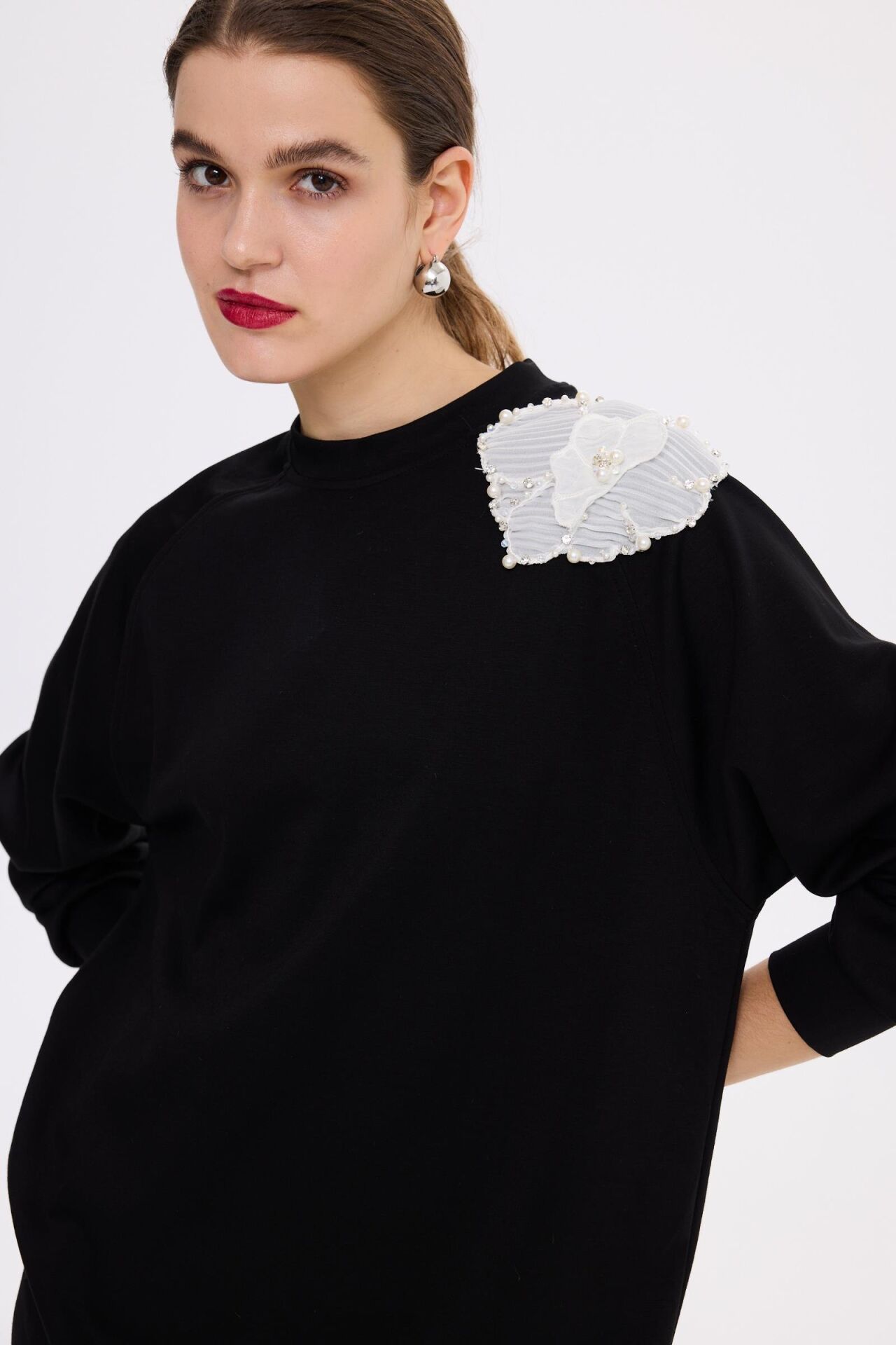 MSM AKSESUARLI COMFORT SWEATSHİRT