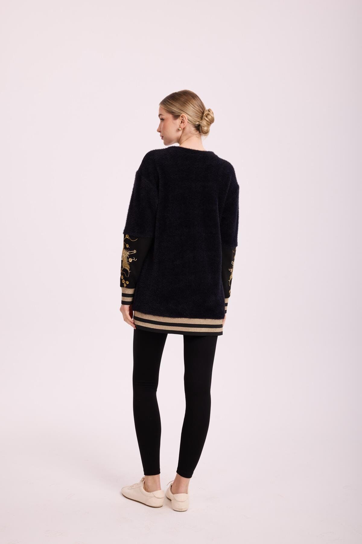 MSM NAKIŞ DETAY ANGORA TUNİK