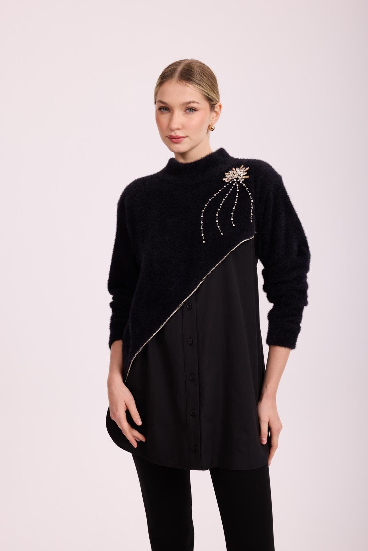 MSM GMLEK ANGORA SİYAH