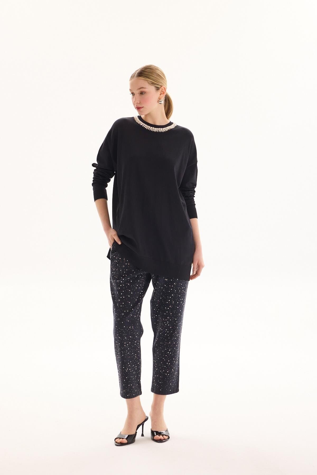 MSM DENİM TAŞLI PANTOLON ANTRASİT