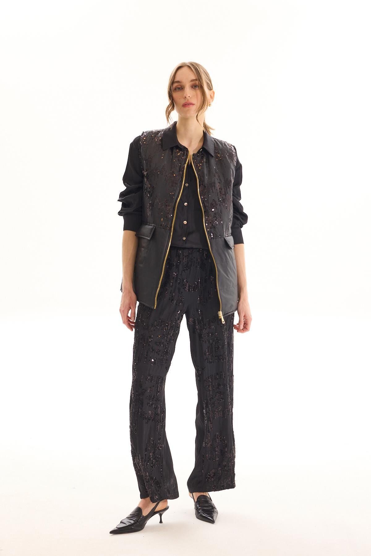 MSM SHINY YELEK SİYAH