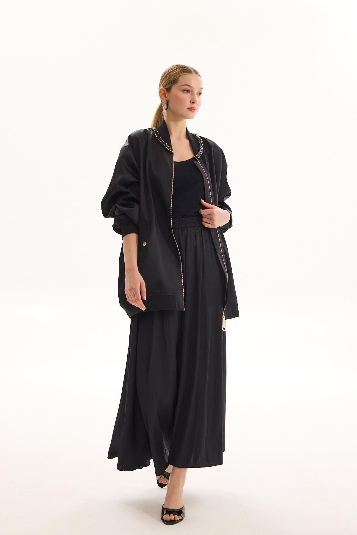 MSM STONE DESIGN CEKET SİYAH