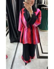 SELVİ ÇETİN PAMUKLU PÜSKÜLLÜ TAKIM