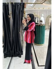 SELVİ ÇETİN PAMUKLU PÜSKÜLLÜ TAKIM