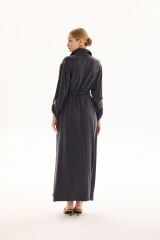 MSM SPECIALE SETA ELBİSE ANTRASİT