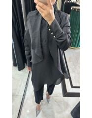 SELVİ ÇETİN BONY TUNİK SİYAH