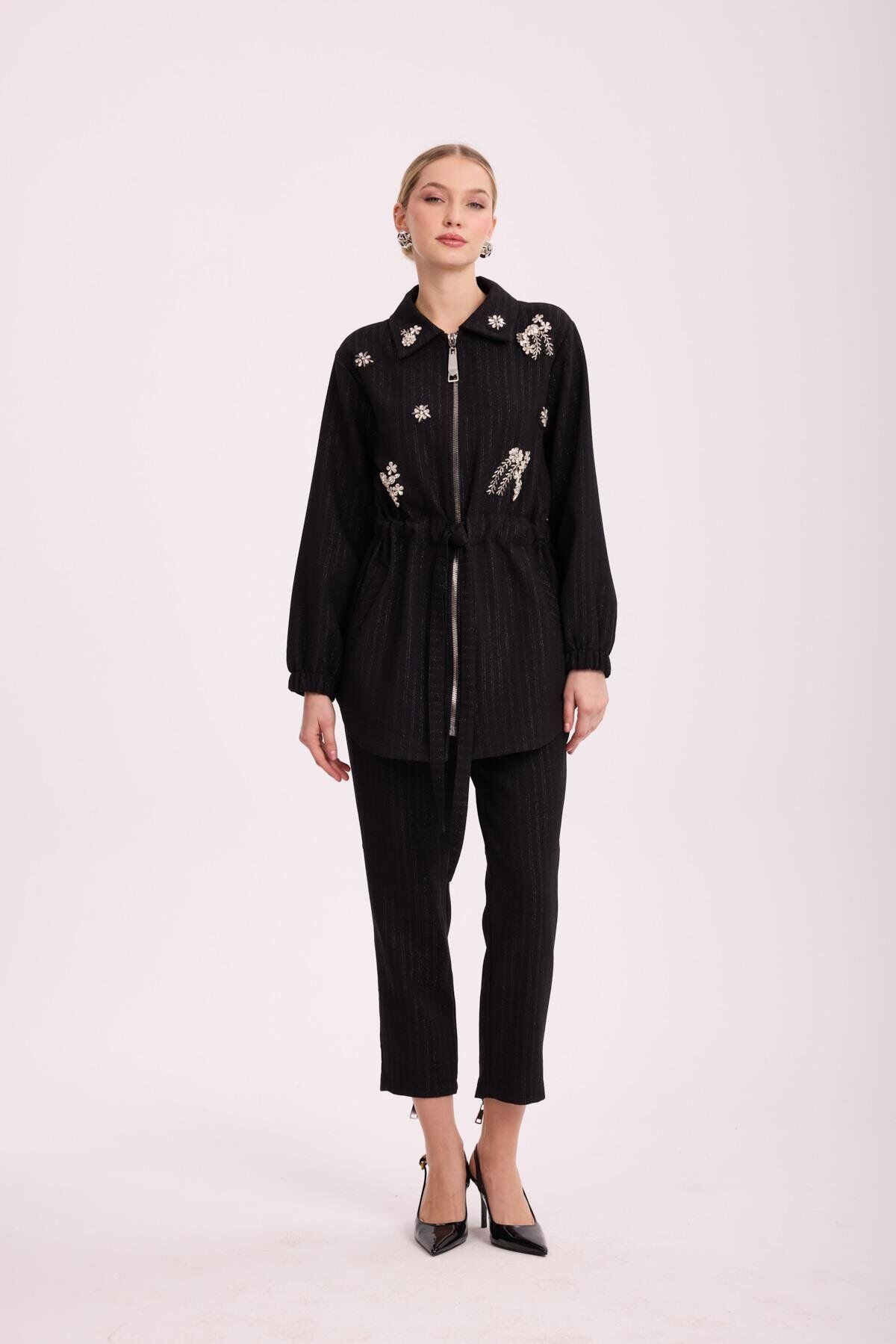 MSM FLEUR TAKIM SİYAH