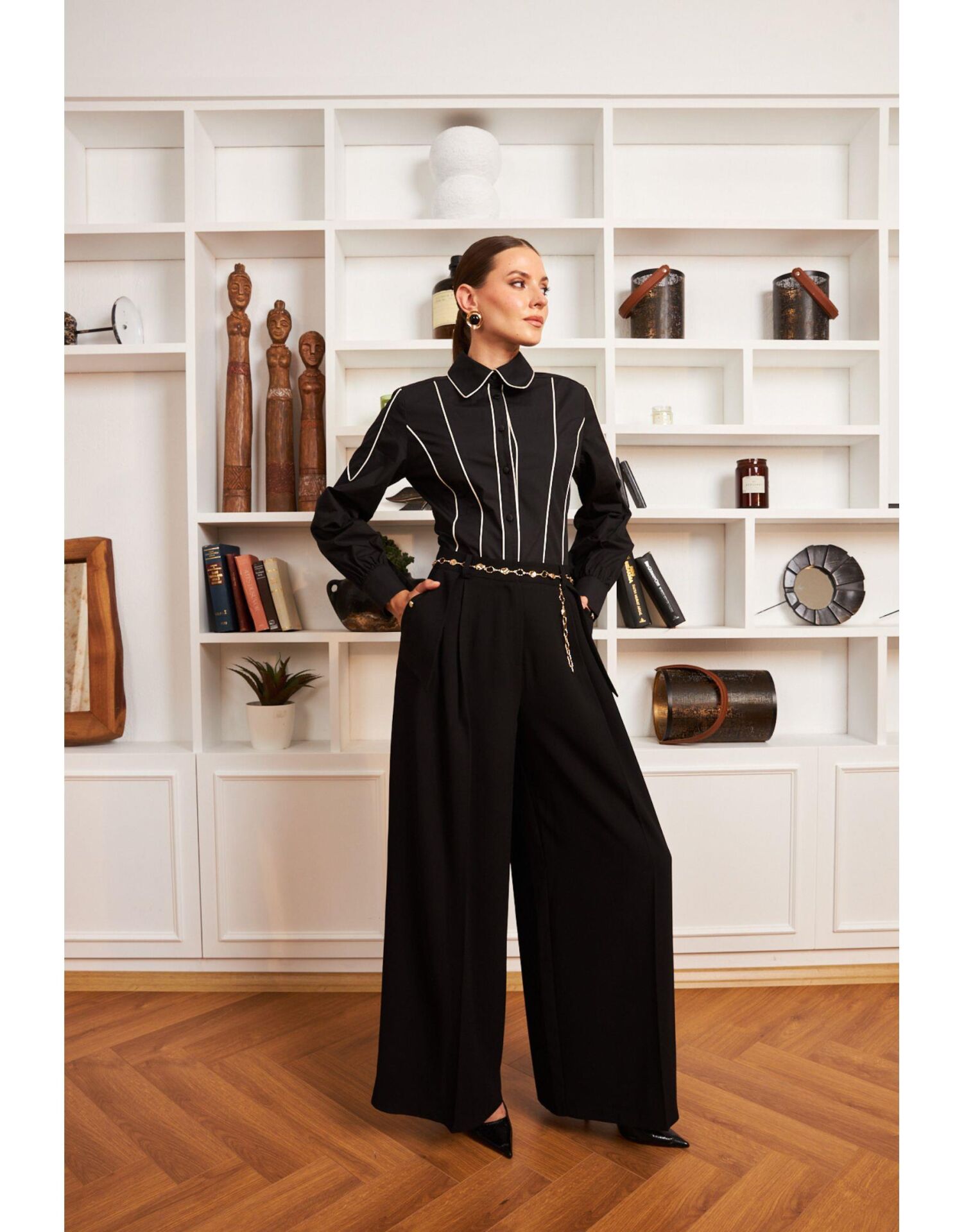 SELVİ ÇETİN BOL PAÇA PANTOLON