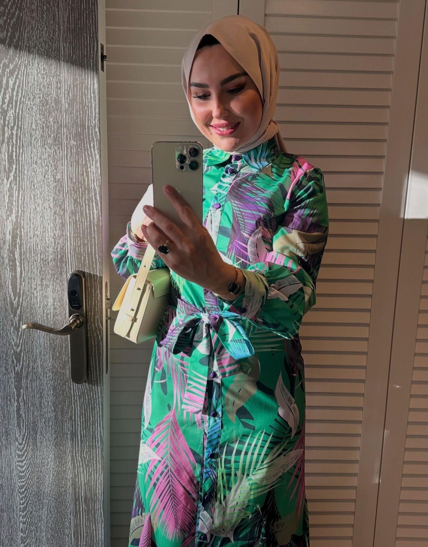 SELVİ ÇETİN TROPİK ELBİSE