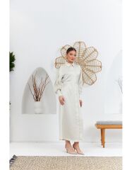 SELVİ ÇETİN APOLET DETAYLI ELBİSE