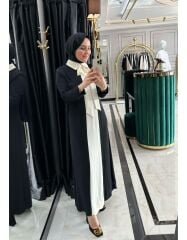 SELVİ ÇETİN ÇİFT RENK ELBİSE