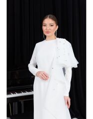 SELVİ ÇETİN ORGANİZELİ OMZU TAŞLI ABİYE