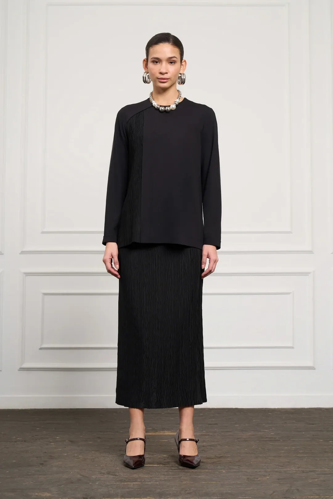 NUSS FELİSİTİ TAKIM SİYAH