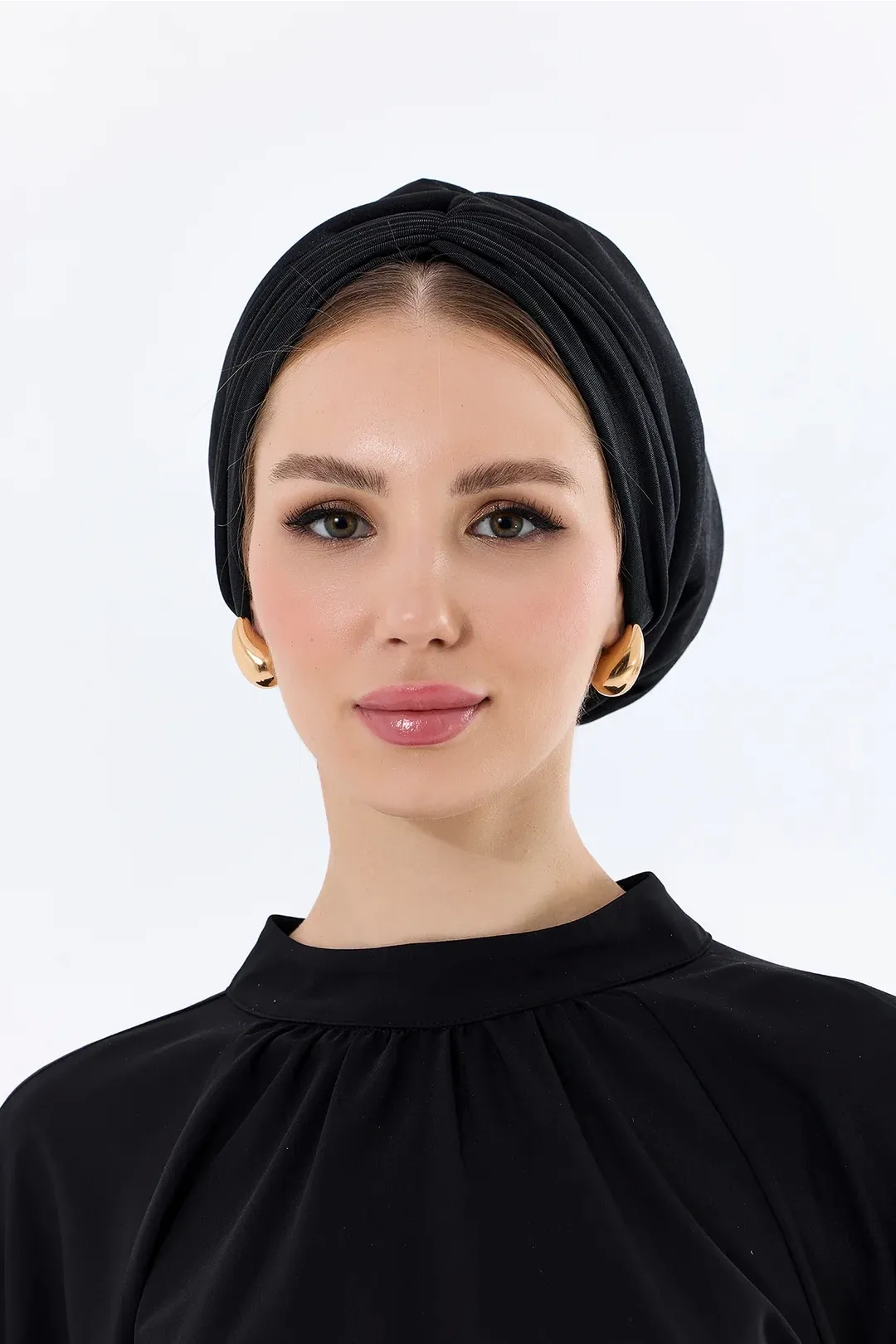 Sedef Dolgulu Abrans Bone Siyah